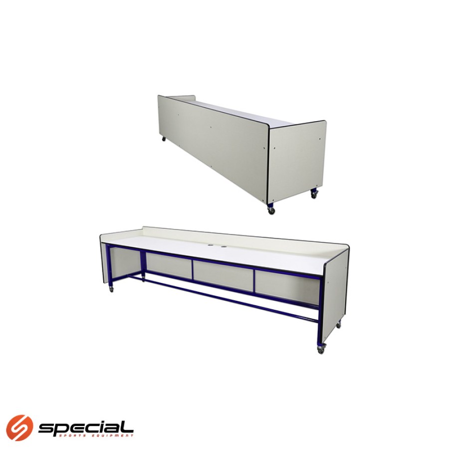 SP01358 - Zapisnički stol, dimenzija 300x70x76 cm, sa ugrađenim kotačima